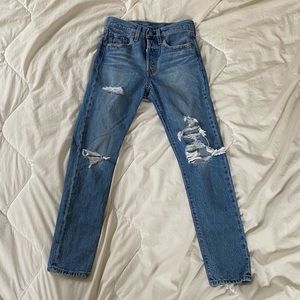 Levi’s 501 skinny jeans
